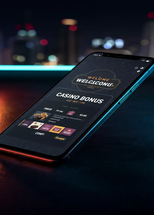 Sezione bonus Minniebet Casino con pacchetto benvenuto e giri gratuiti disponibili